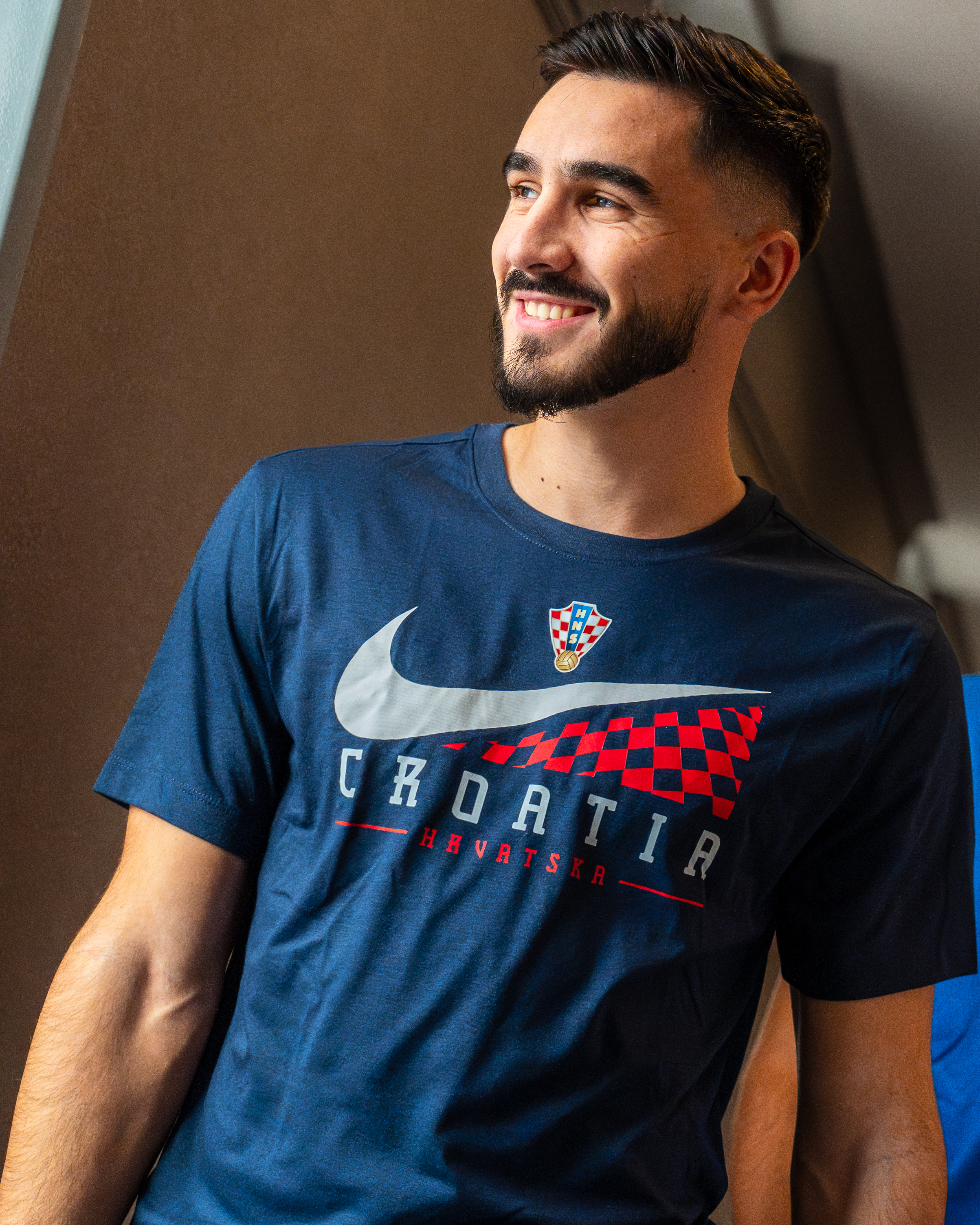 Majica Swoosh Croatia plava